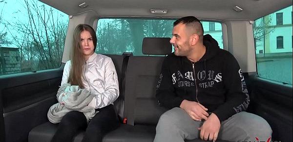  Sexy Babe Wants to be a Part of Dirty Van Action
